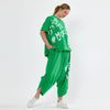 CasualGezellig™ Stijlvolle Tweedelige Set - Perfect Gecoördineerd T-shirt & Broek!