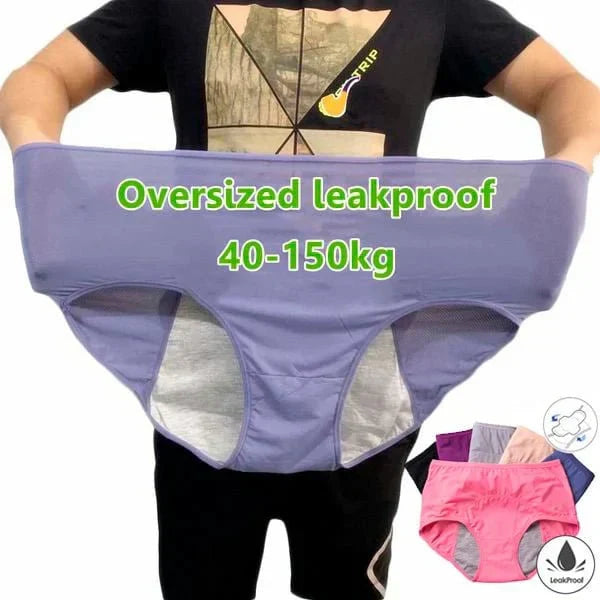 2+2 GRATIS | Lekvrij slipje met hoge taille™ - De Hele Dag Droog en Zelfverzekerd