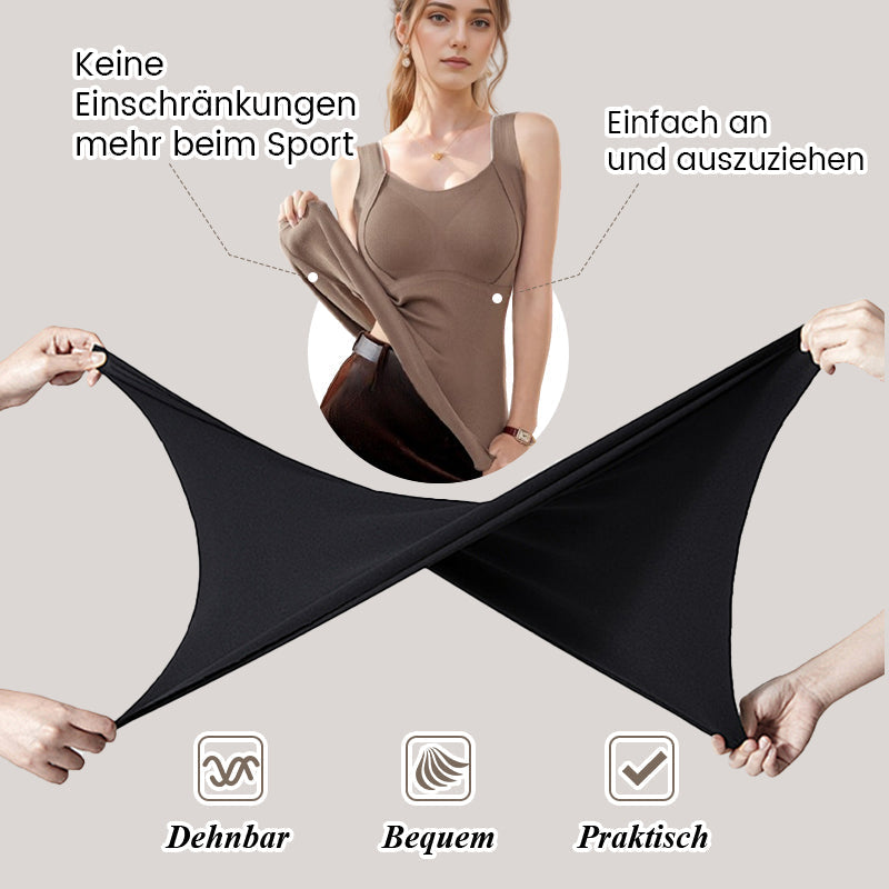 1+1 GRATIS | TankTop™ Warm, Comfortabel en naadloos met een geïntegreerde Beha