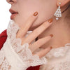 50% KORTING | SparklingPine™ - Kerstboom 925 zilveren oorbellen [Laatste dag korting]