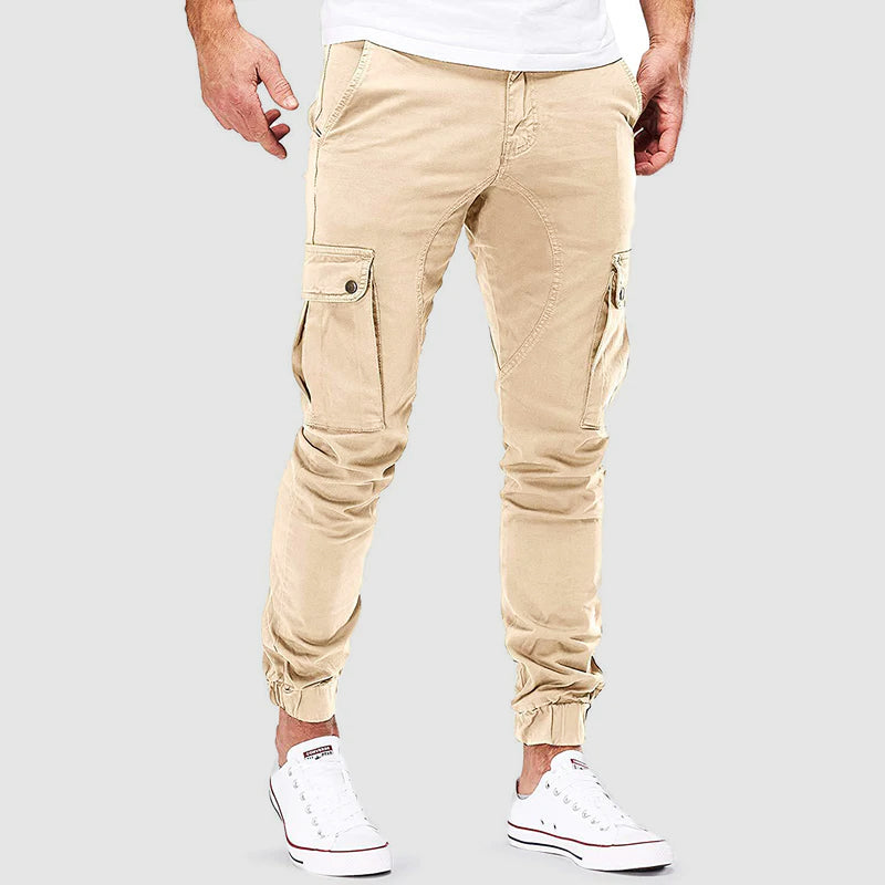 Duuc | Slim winter cargo broek voor heren