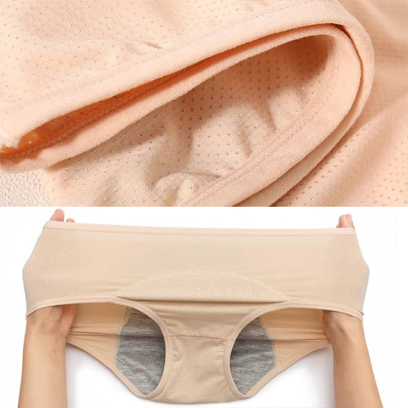 2+2 GRATIS | Lekvrij slipje met hoge taille™ - De Hele Dag Droog en Zelfverzekerd