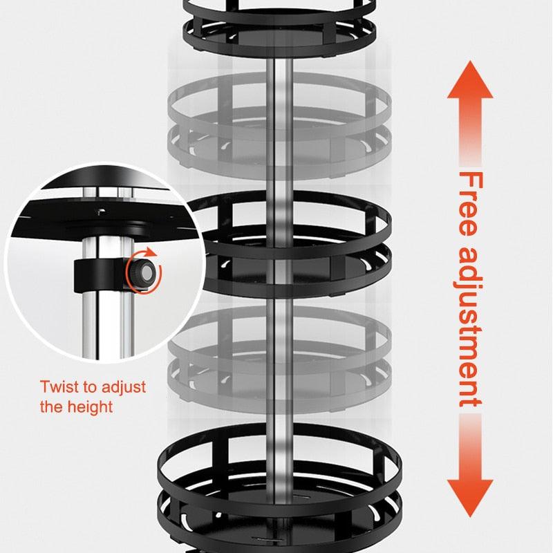 Twirl - 360° Draaibaar Multifunctioneel Opbergrek