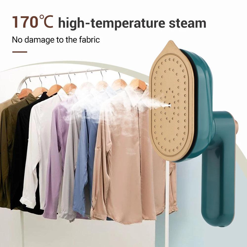 SteamPro™ Draagbaar mini stoomstrijkijzer voor op reis