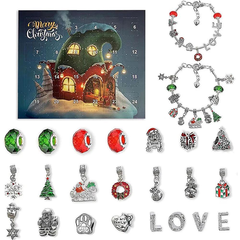 Adventskalender bedelarmband Kerstmis | Elke dag een klein cadeau uitpakken!