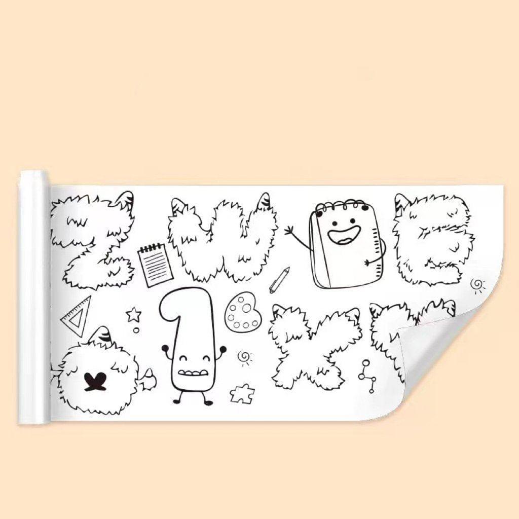 ArtistRoll | Tekenrol voor kinderen | 1+1 GRATIS