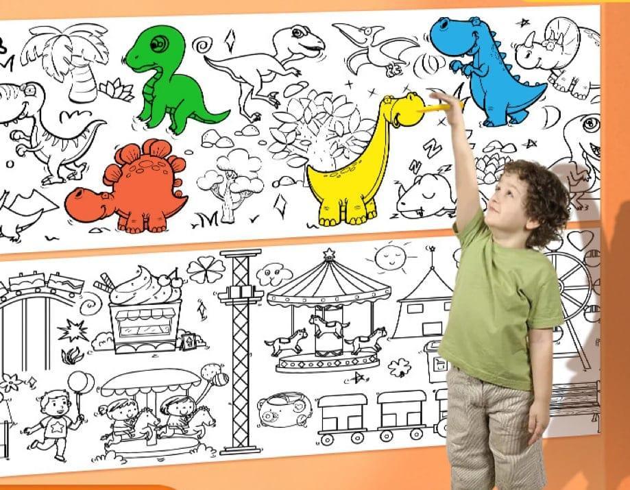 ArtistRoll | Tekenrol voor kinderen | 1+1 GRATIS