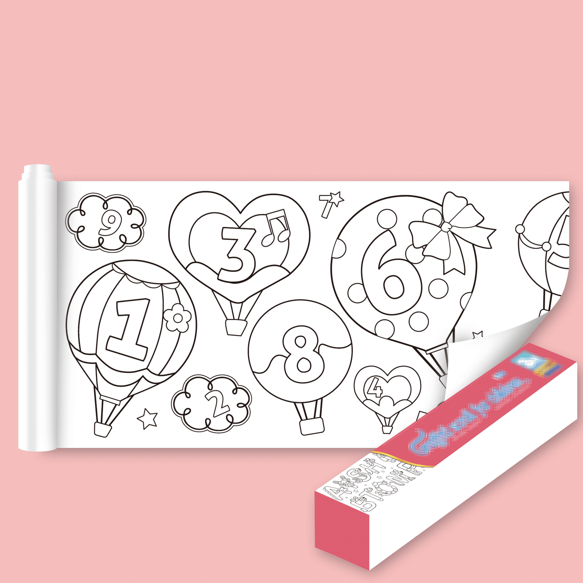 ArtistRoll | Tekenrol voor kinderen | 1+1 GRATIS