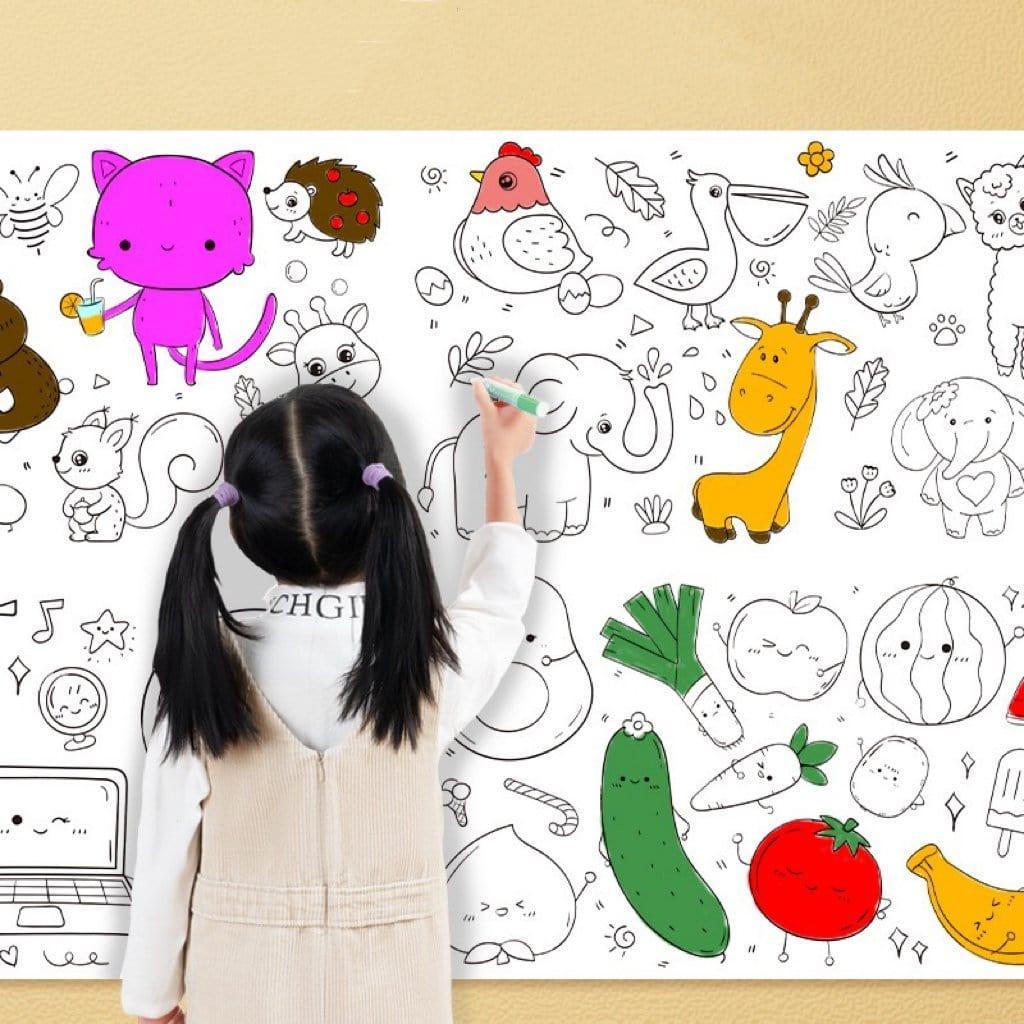 ArtistRoll | Tekenrol voor kinderen | 1+1 GRATIS