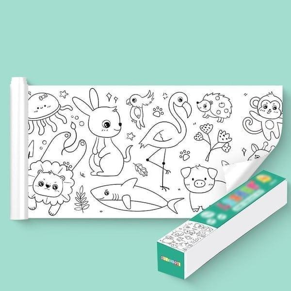 ArtistRoll | Tekenrol voor kinderen | 1+1 GRATIS