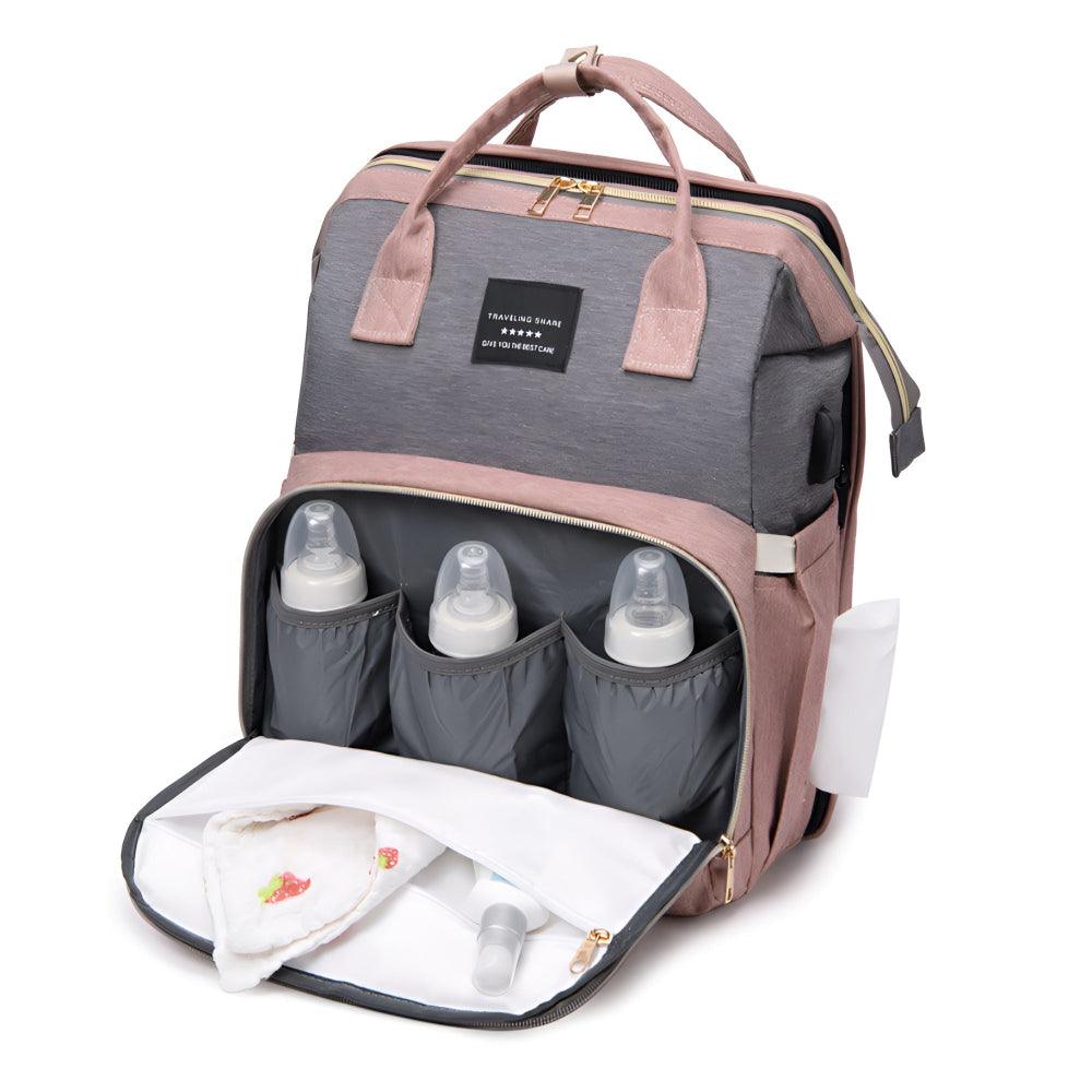 BabyVoyage™ | Luiertas met geïntegreerde verschoonruimte