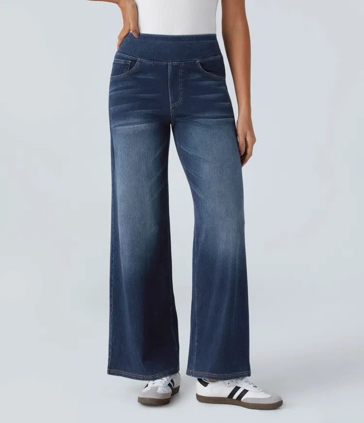 Mel™ - Comfortabele jeans met hoge taille
