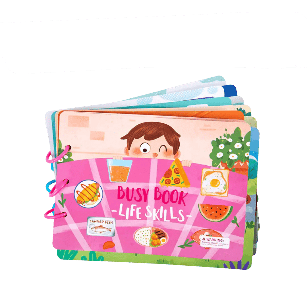 BusyBook™  | Ontdek de wereld met dit zintuigenboek voor kinderen