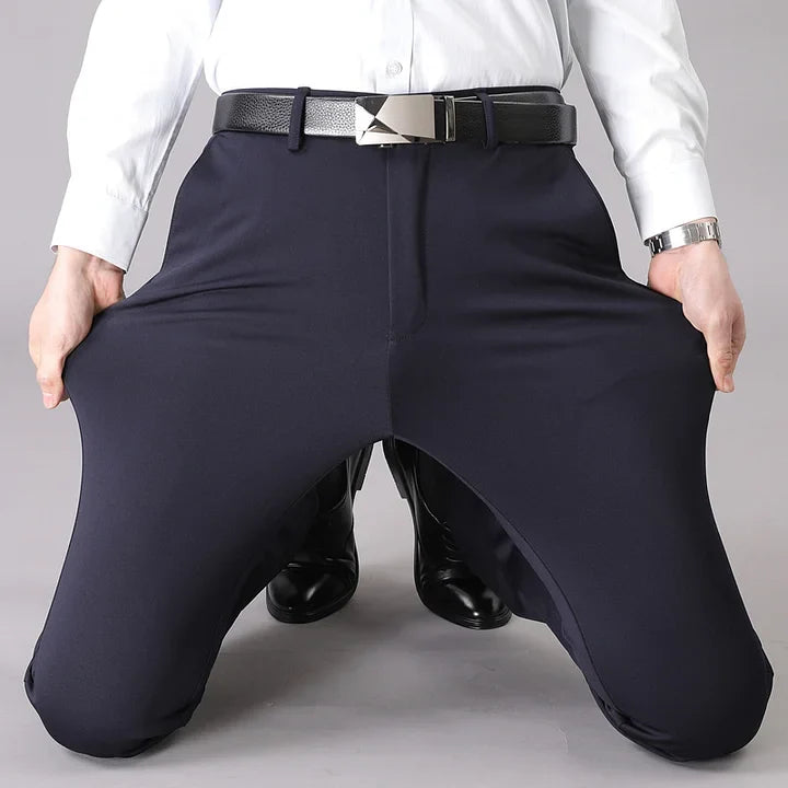 Klassieke herenbroek met goede Elasticiteit™ - De ultieme mix van comfort en veelzijdigheid voor elke gelegenheid!