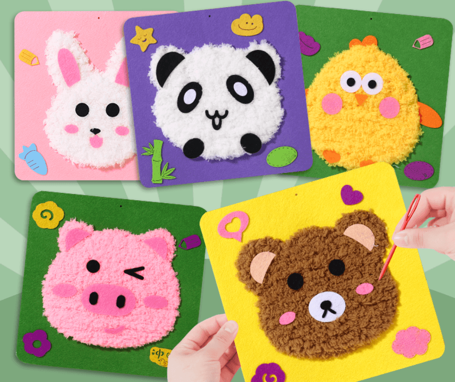 Creatief borduren | Maak de leukste dieren