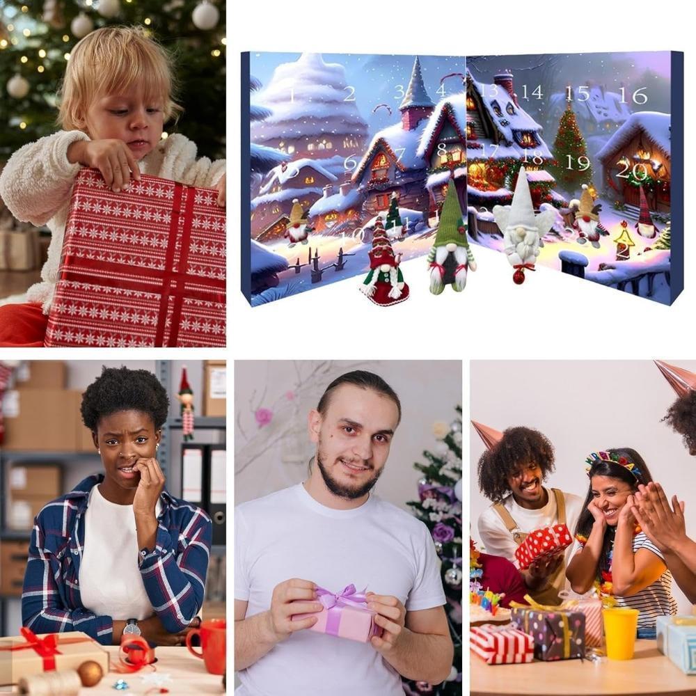 Gnome Magic™ | Betoverende adventskalender met pluche kabouters