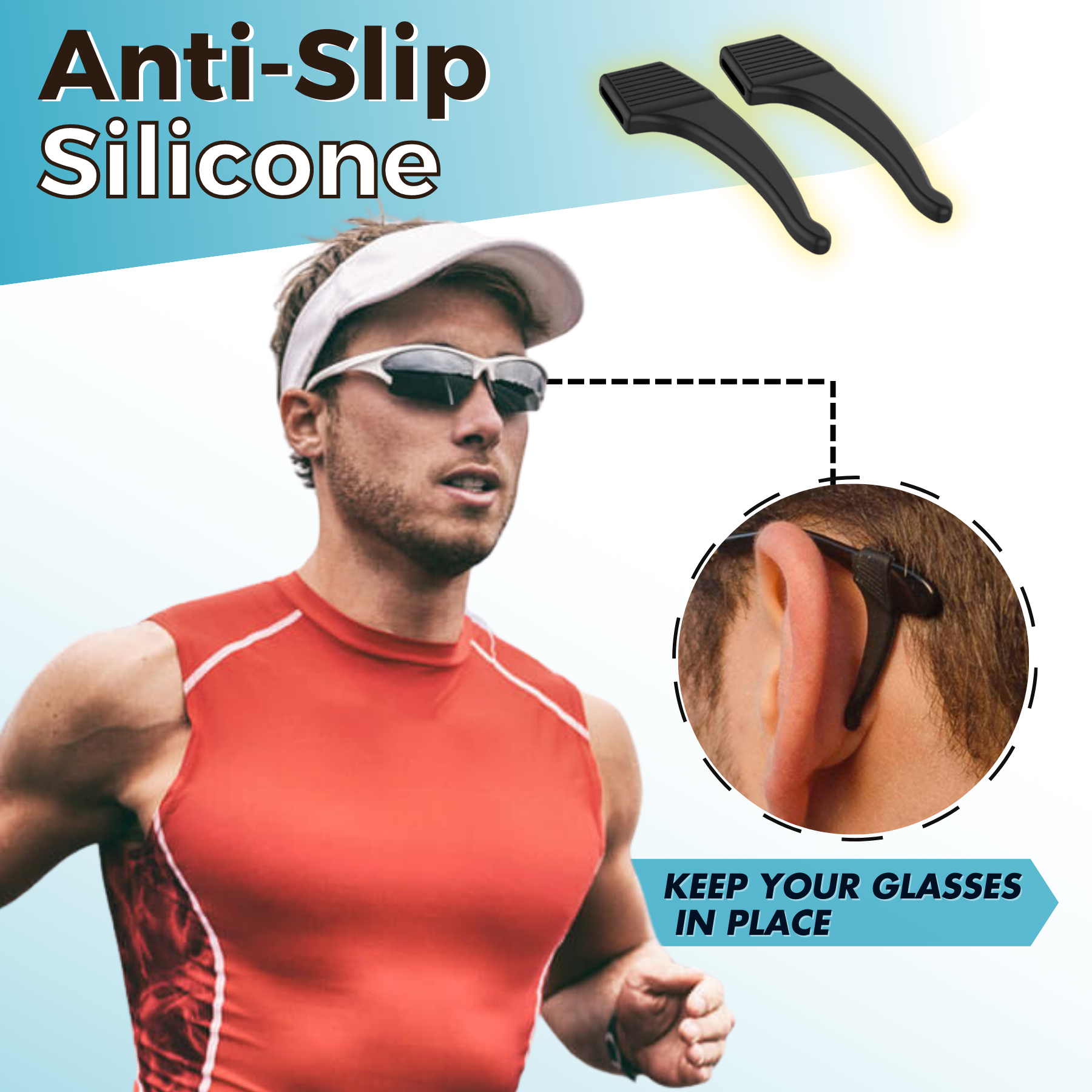 2+2 GRATIS | OptiHold - Antislipgrips voor brillen