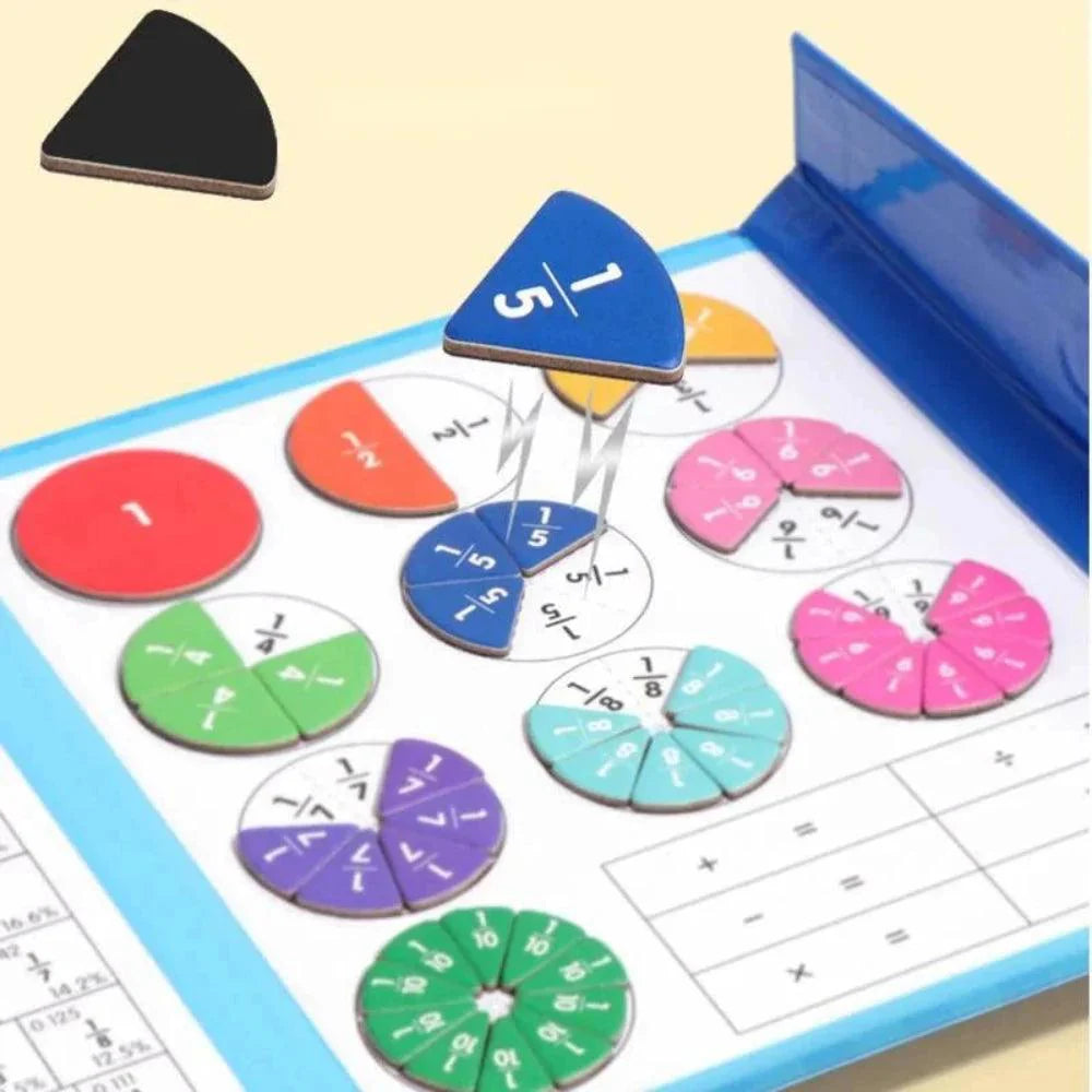 Magnetisch Breuken Spel | Leer gemakkelijk breuken begrijpen