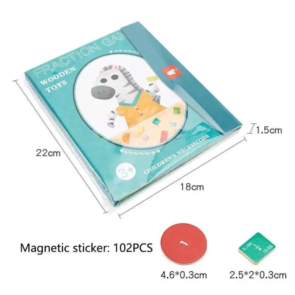 Magnetisch Breuken Spel | Leer gemakkelijk breuken begrijpen