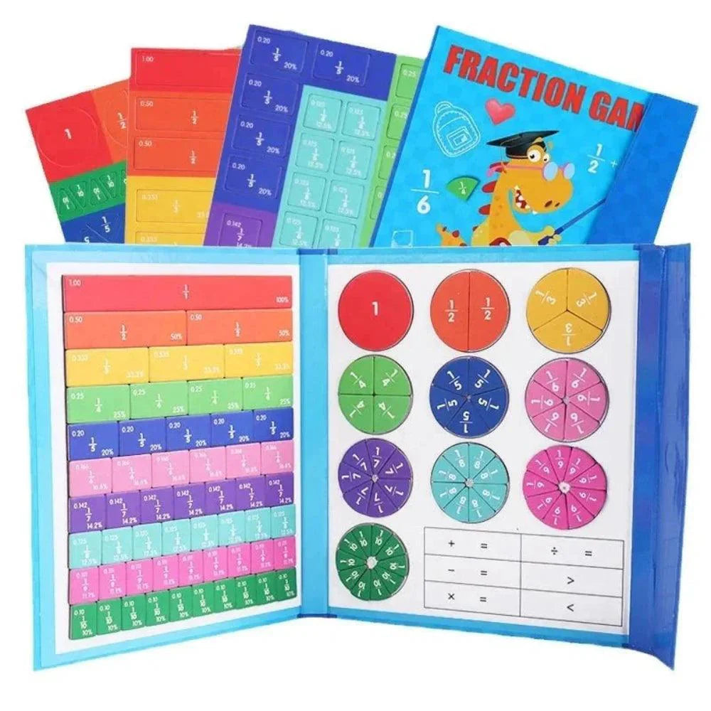 Magnetisch Breuken Spel | Leer gemakkelijk breuken begrijpen