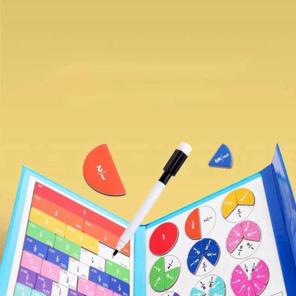 Magnetisch Breuken Spel | Leer gemakkelijk breuken begrijpen
