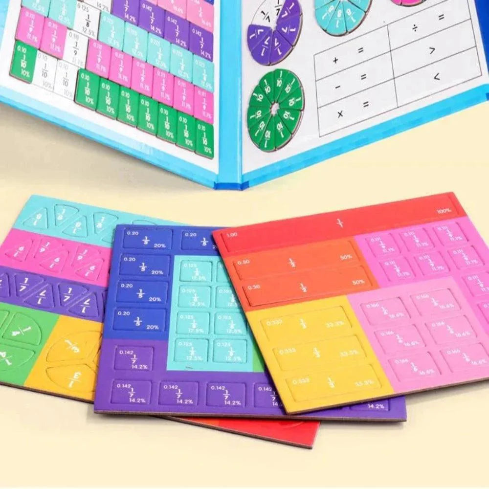 Magnetisch Breuken Spel | Leer gemakkelijk breuken begrijpen