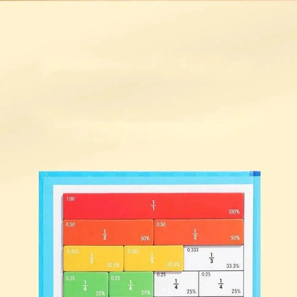 Magnetisch Breuken Spel | Leer gemakkelijk breuken begrijpen