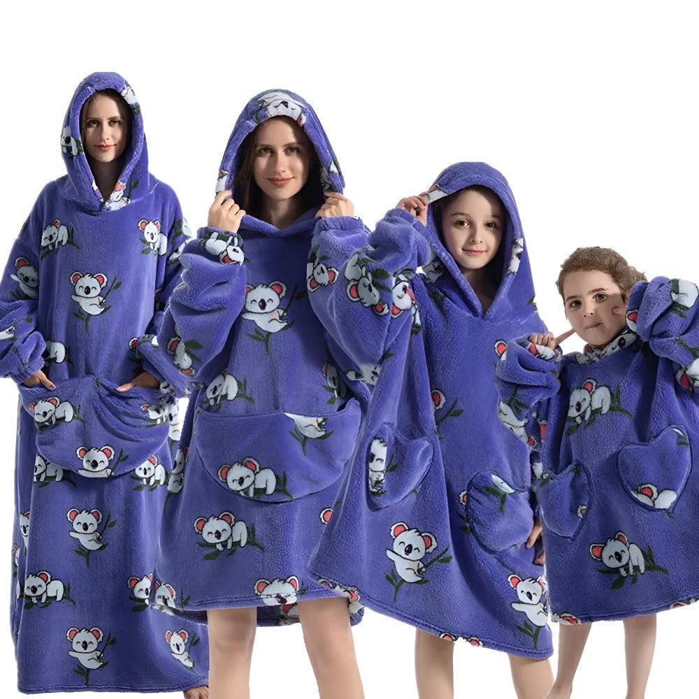 Shoodie | Oversized Hoodie Deken voor het hele gezin