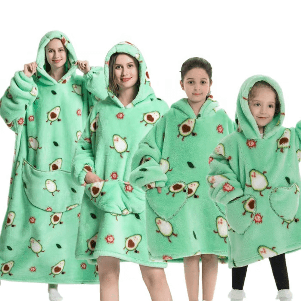 Shoodie | Oversized Hoodie Deken voor het hele gezin