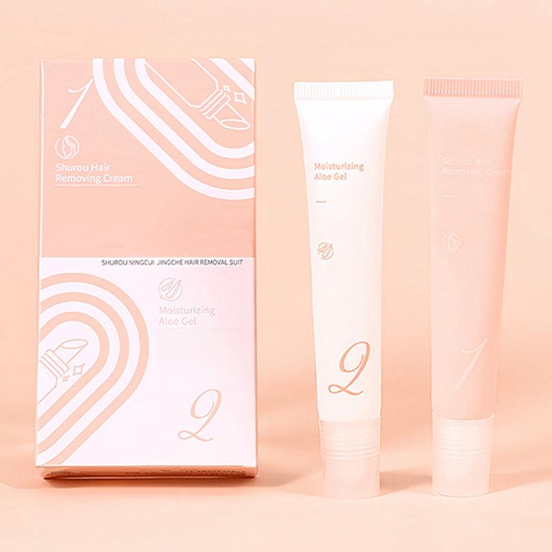 Luxe Ontharingscrèmeset - Voor een Zijdezachte en Stralende Huid