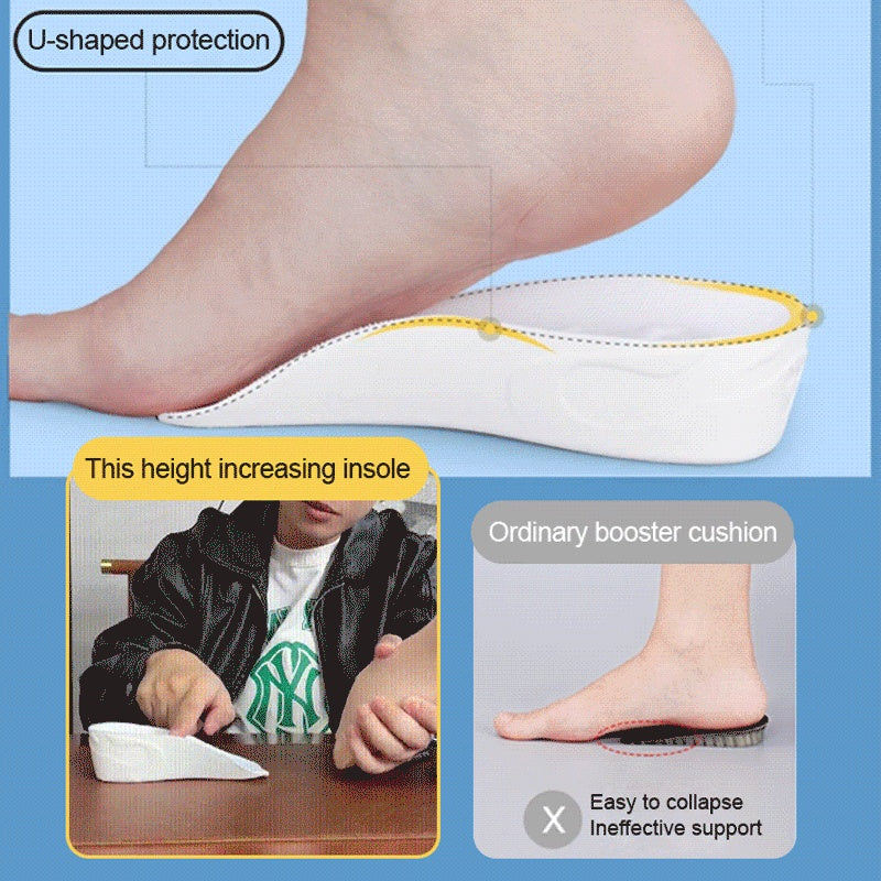 LiftPro™ - Siliconen Antislip Hoogte Inlegzolen