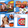 Vilten boerderij speelboek | Leerzaam en leuk